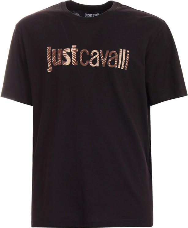 Just Cavalli T-Shirts And Polos Black