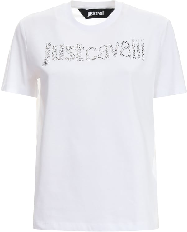 Just Cavalli T-Shirts And Polos White