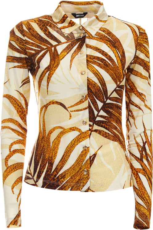 Just Cavalli Shirts Golden