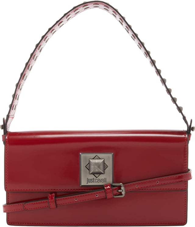 Just Cavalli Just Cavalli Metal Studs - Tas - Rood
