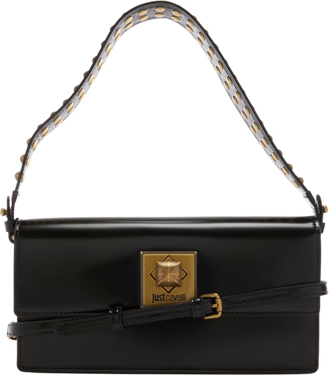 Just Cavalli Just Cavalli Metal Studs - Tas - Zwart