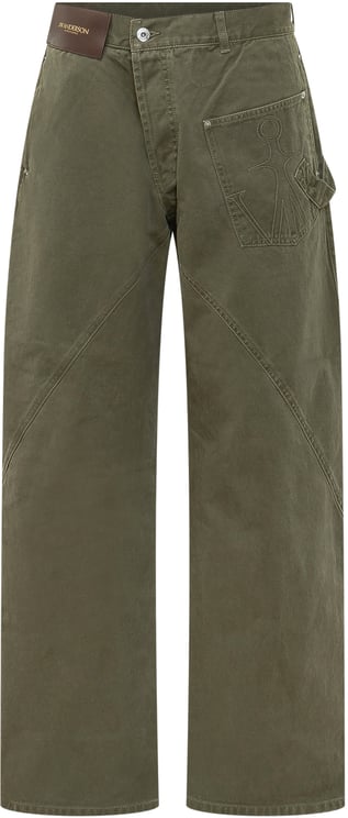 J.W. Anderson Jeans Twisted Workwear in Cotone