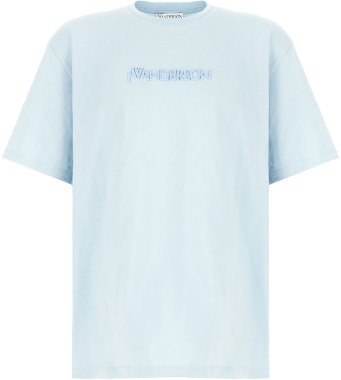 J.W. Anderson Jw Anderson Pastel light blue cotton t-shirt