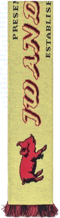 J.W. Anderson Sciarpa Con Motivo Grafico