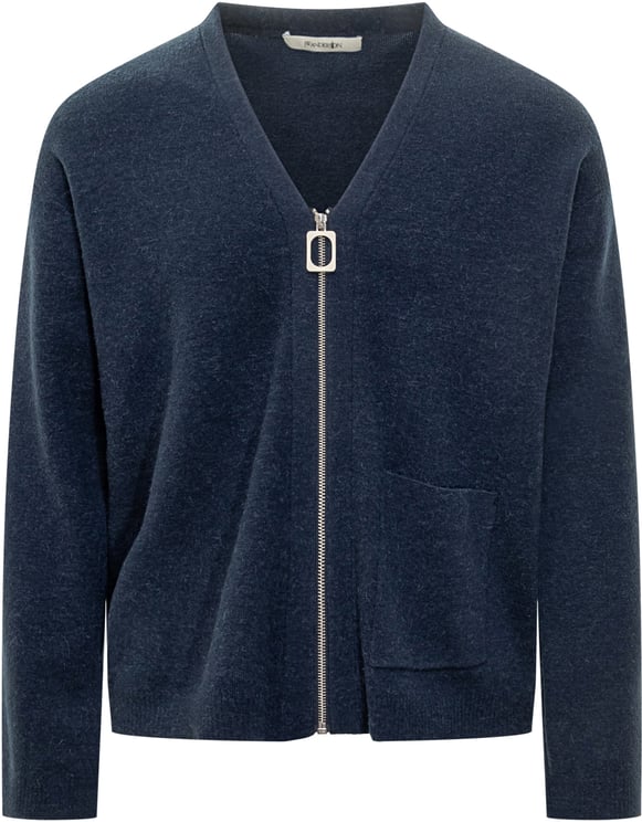J.W. Anderson Cardigan Zip Blu Navy J.W Anderson