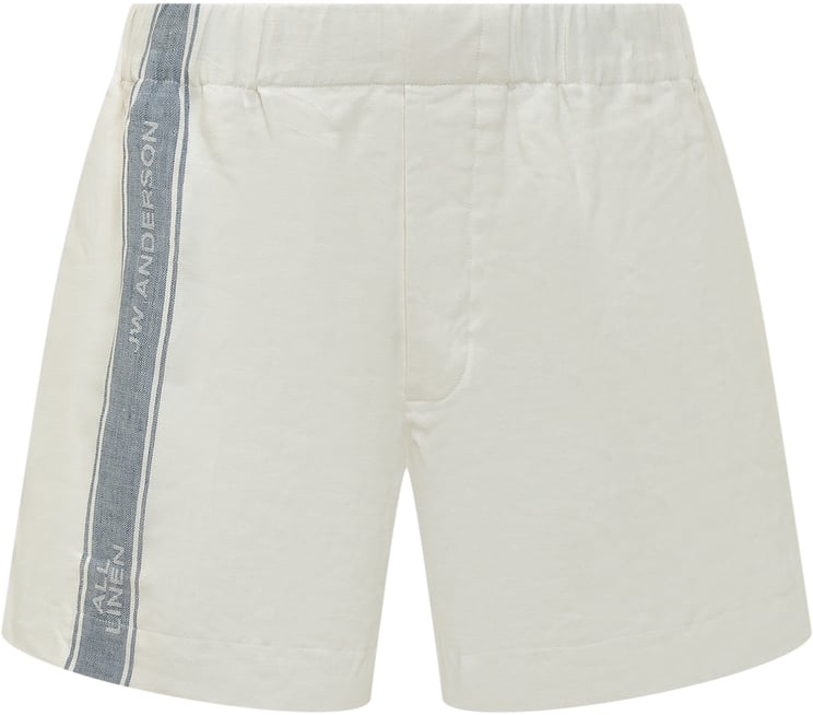 J.W. Anderson Shorts con Fascia Laterale con Logo