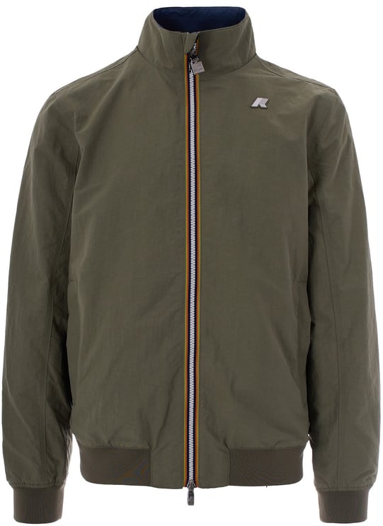 K-WAY Coats Green Lichen - Blue Insignia