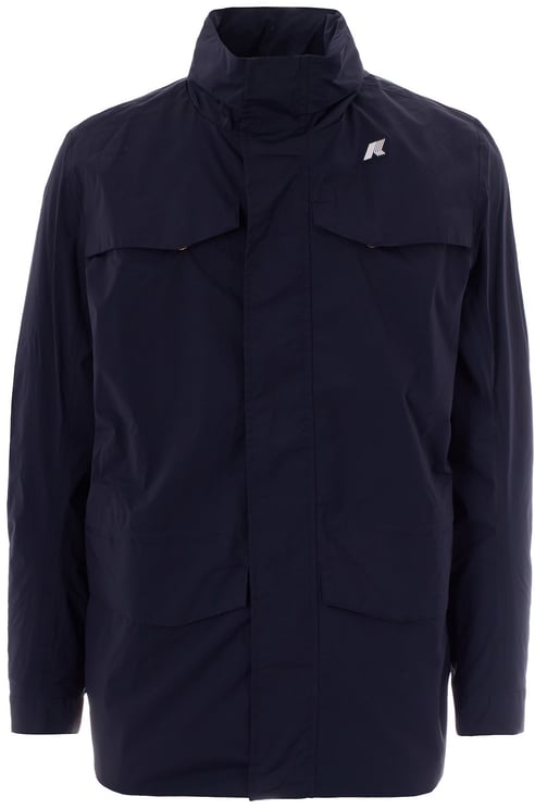 K-WAY Coats Blue Depth