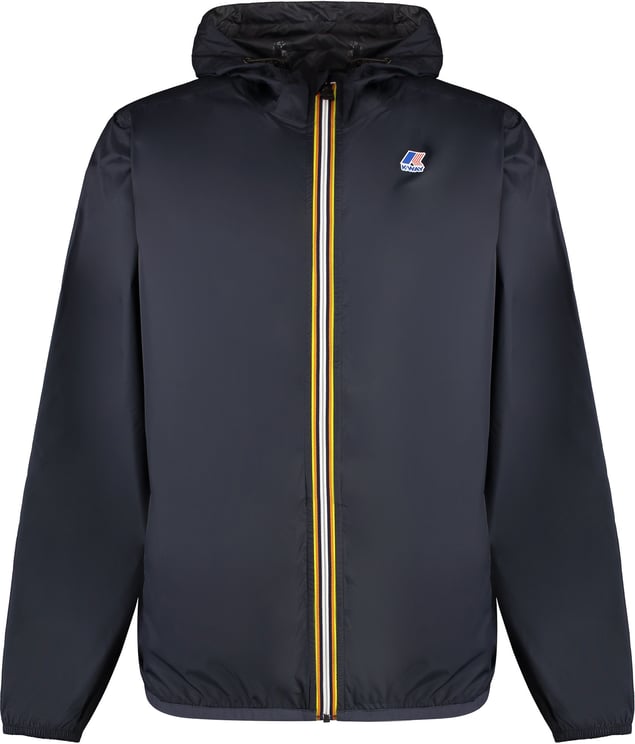 K-WAY Claude Hooded nylon jacket