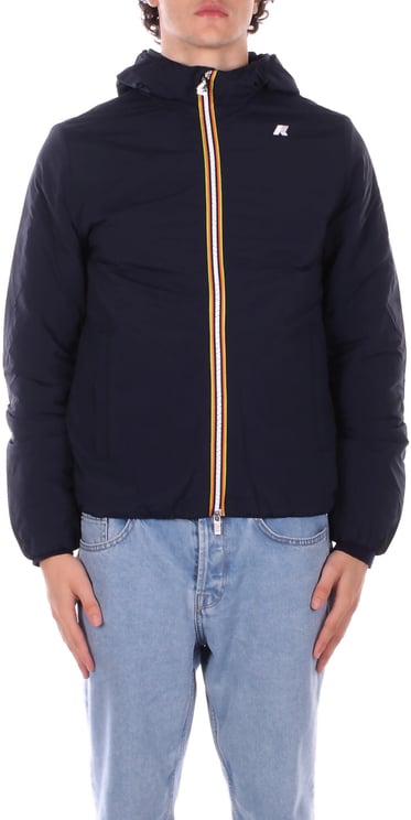 K-WAY Coats Blue Depth