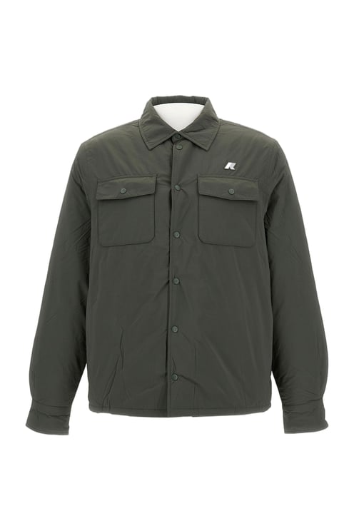 K-WAY Olive Green Umbert Nylon Jacket