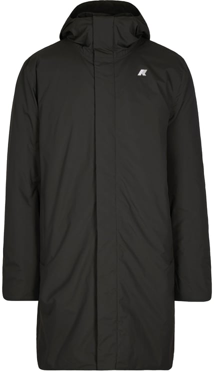 K-WAY Coats Green Blackish