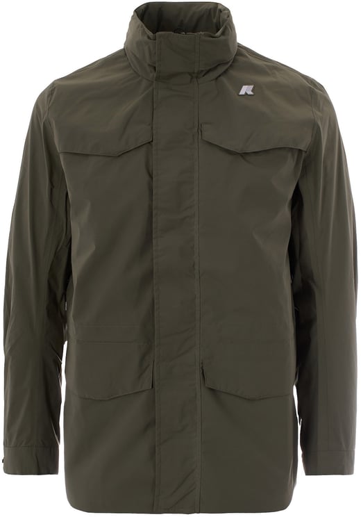 K-WAY Coats Green Lichen