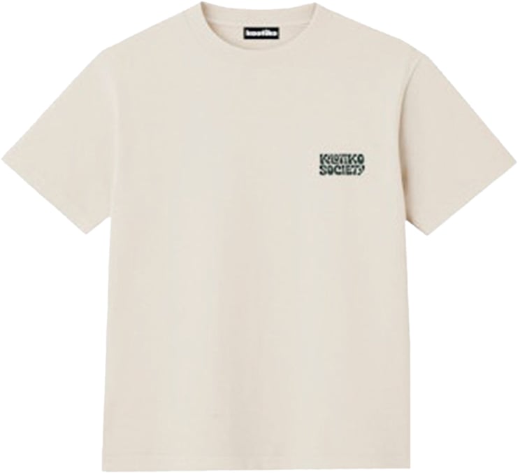 Kaotiko Kaotiko Close Session T-shirt Creme