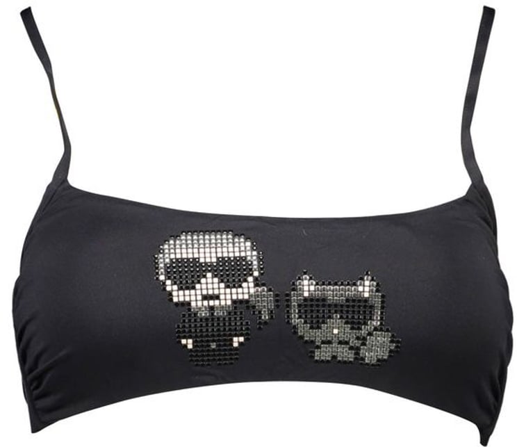 Karl Lagerfeld Karl Lagerfeld Black Poliammide Women Swimsuit