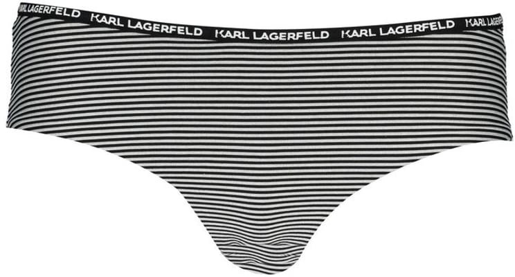 Karl Lagerfeld Karl Lagerfeld Black Polyamide Women's Swim Briefs