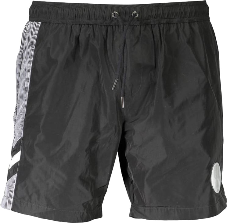 Karl Lagerfeld Karl Lagerfeld Nero Polyester Men's Swim Trunk