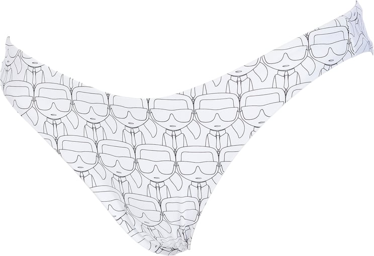 Karl Lagerfeld Karl Lagerfeld Bikinihose weiß