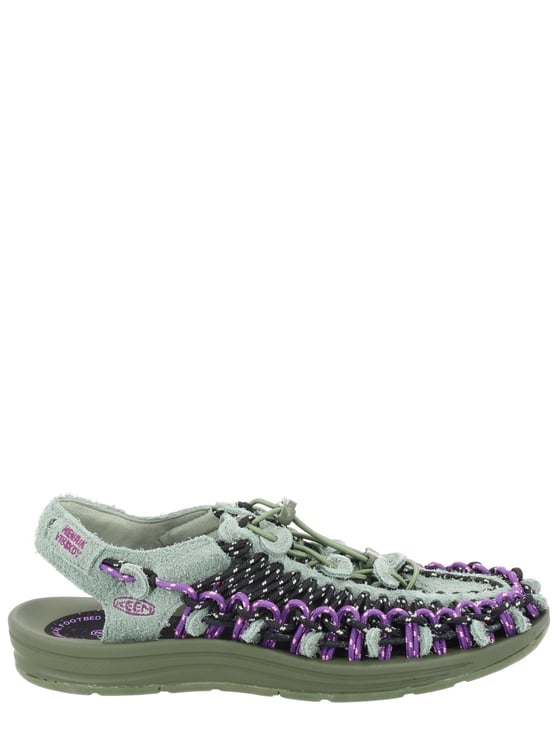 Keen Muted Green Uneek Lea Woven Sandal