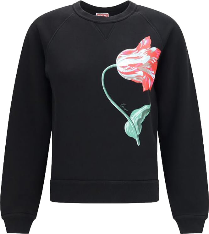 Kenzo Kenzo Black Cotton Sweatshirt