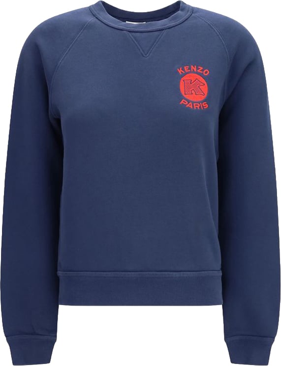 Kenzo Kenzo Blue Cotton Sweatshirt