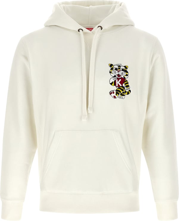 Kenzo Kenzo White Cotton Sweatshirt
