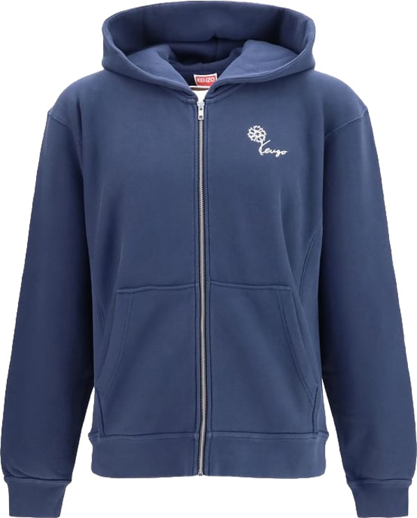Kenzo Kenzo Blue Cotton Sweatshirt
