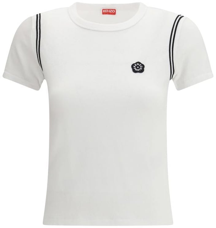 Kenzo Kenzo White Cotton T-Shirt