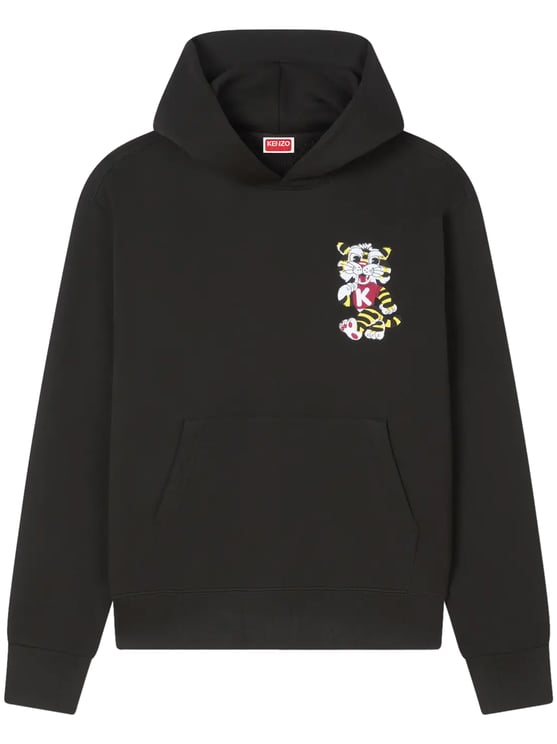 Kenzo Wild Tiger Embroidered Classic Hoodie