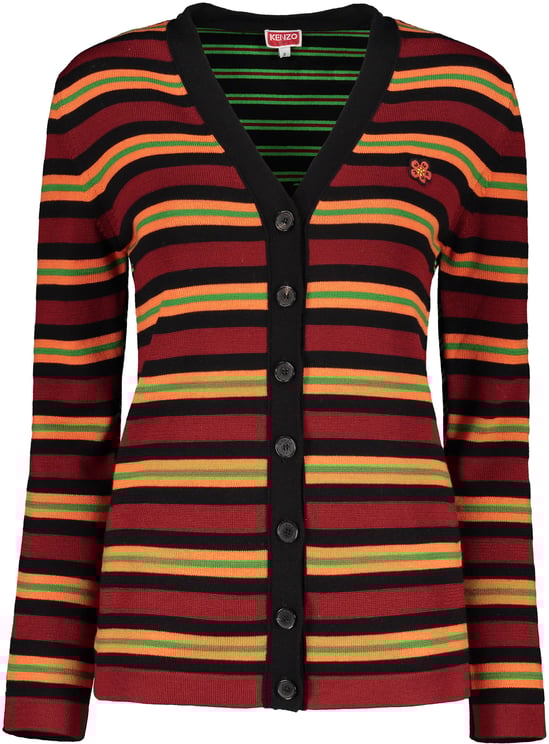 Kenzo Jacquard knit cardigan