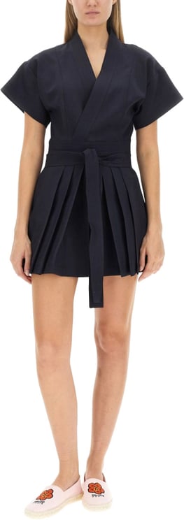 Kenzo Mini Kimono Dress