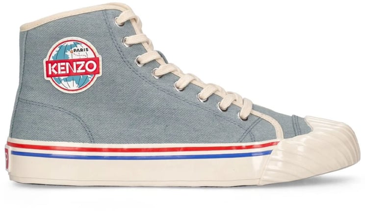 Kenzo School Logo High-top Sneakers