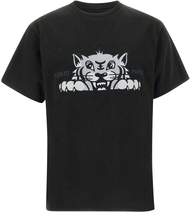 Kenzo Gots Happy Tiger Logo T-shirt