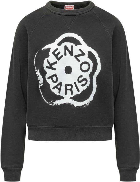 Kenzo Felpa con Stampa Floreale Circolare