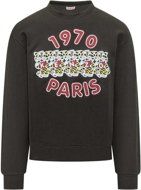 Kenzo Felpa con Stampa Tigre