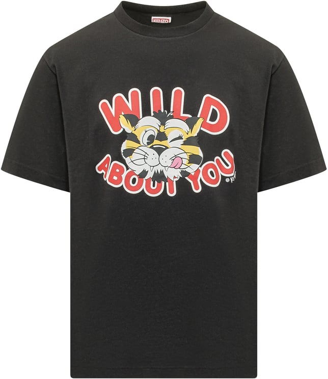 Kenzo T-shirt Classica con Stampa Grafica