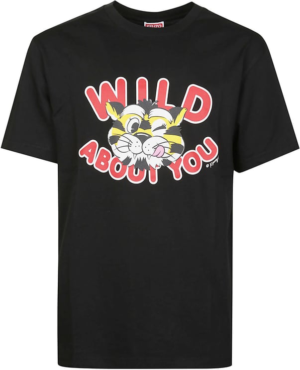 Kenzo Wild Tiger Classic T-shirt Black