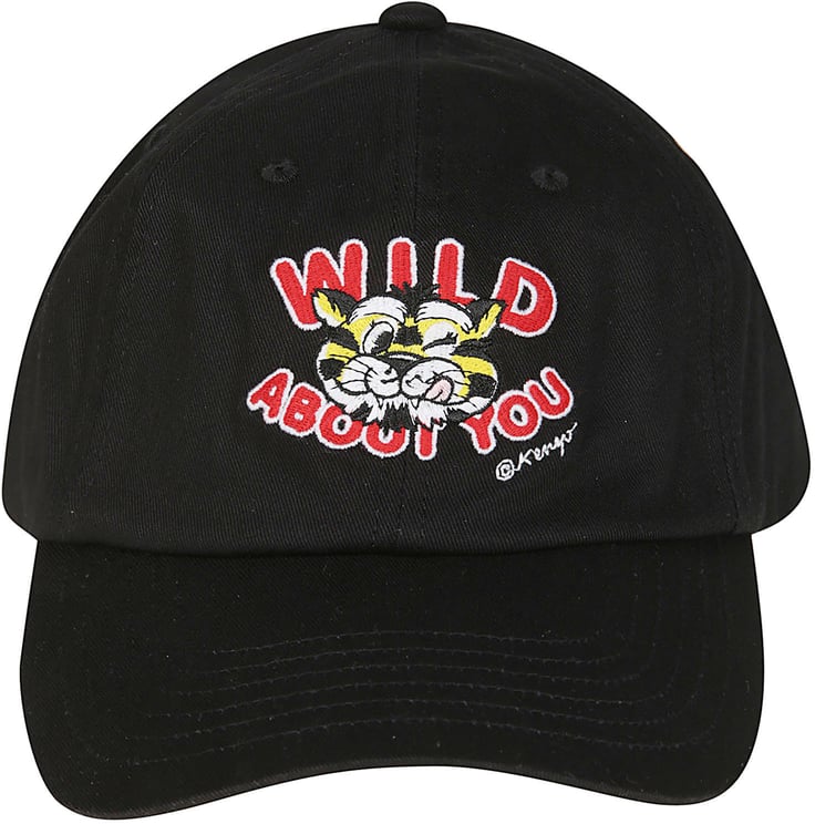 Kenzo Wild Tiger Baseball Cap Black