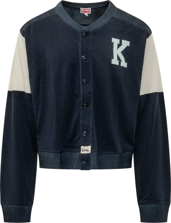 Kenzo Cardigan con Lettering