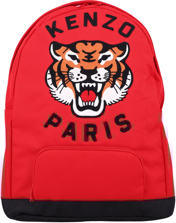 Kenzo Backpack Tiger Rosso