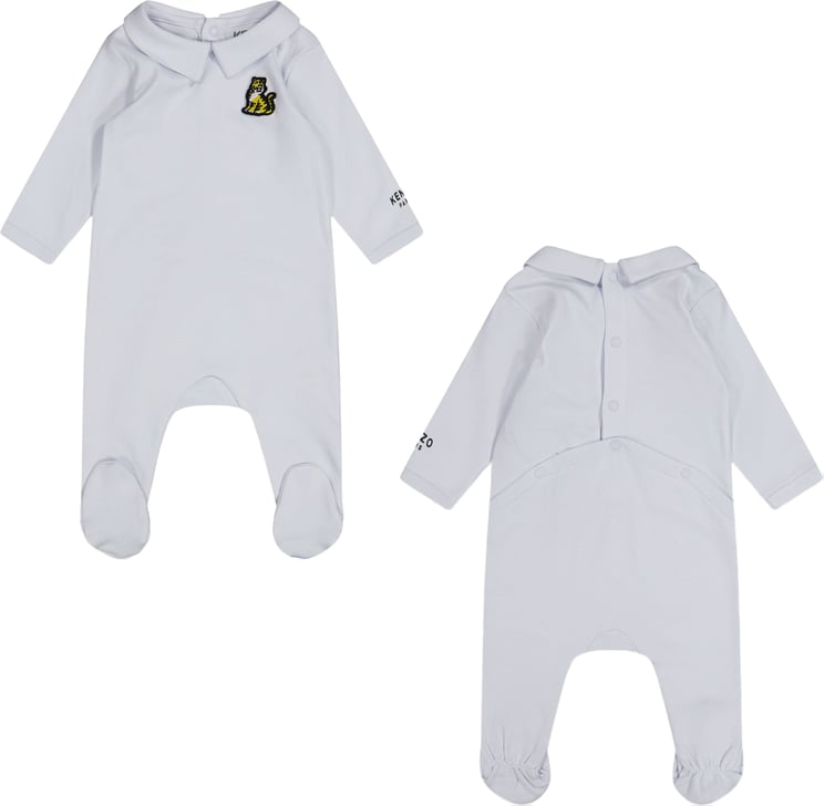 Kenzo Kenzo Kids Baby Jongens Boxpakje In Licht Blauw