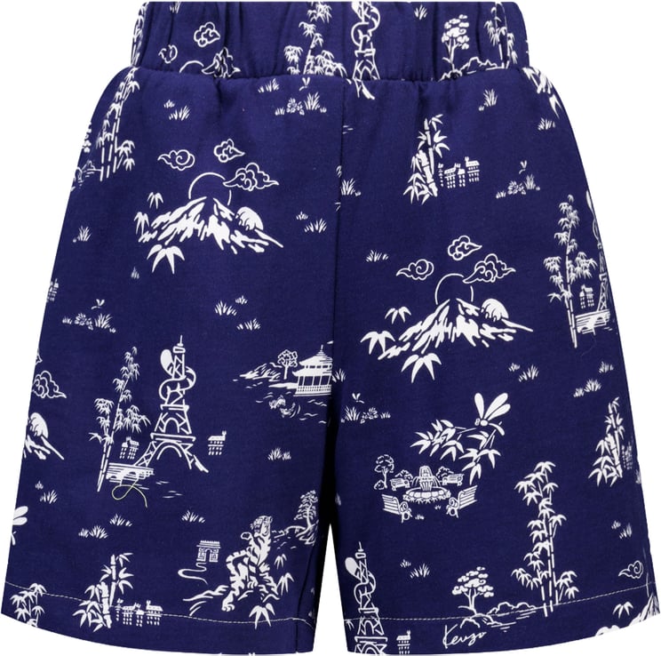 Kenzo Kenzo Kids Kinder Jongens Shorts In Navy