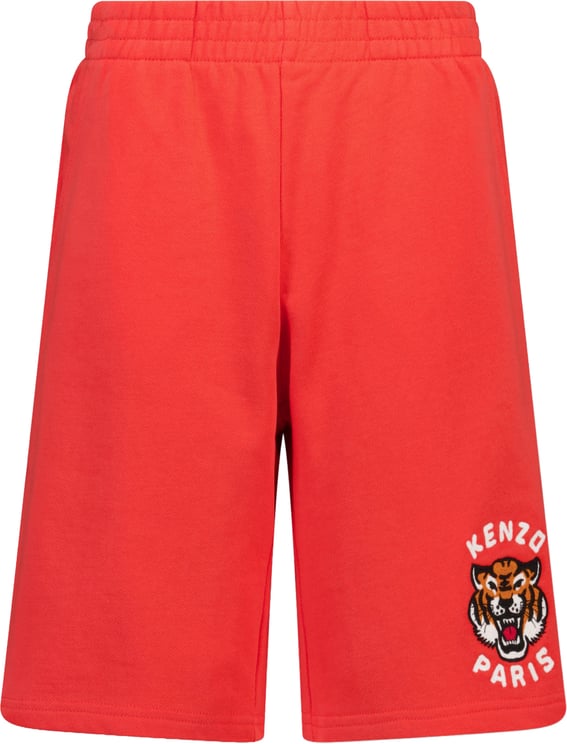 Kenzo Kenzo Kids Kinder Jongens Shorts In Rood