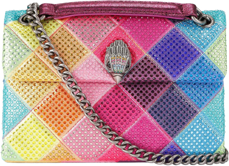 Kurt Geiger London Medium Kensington Fabric Schoudertas