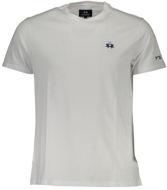 La Martina La Martina White Cotton Men's T-Shirt