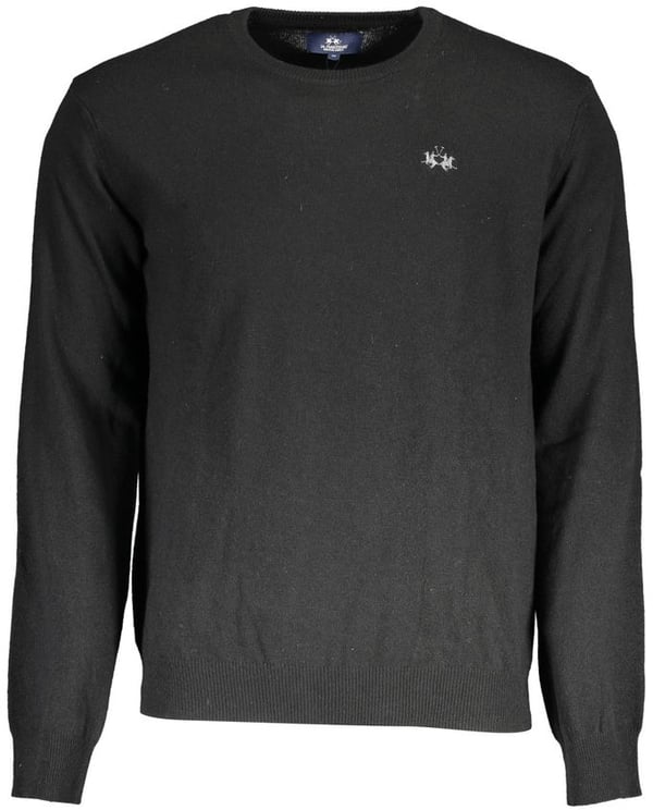 La Martina La Martina Black Wool Men's Sweater