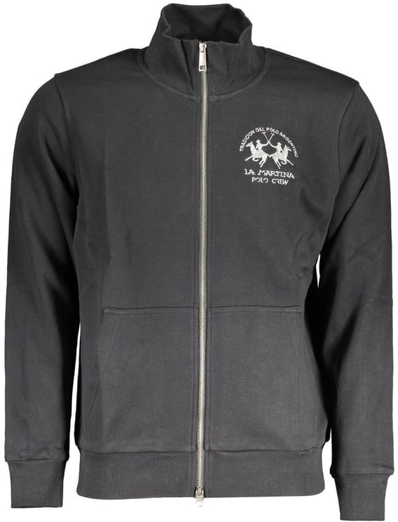 La Martina La Martina Black Cotton Men's Sweatshirt