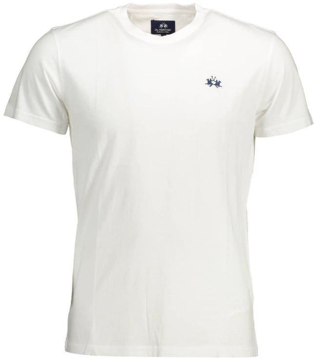 La Martina La Martina Bianco Cotton Men T-Shirt