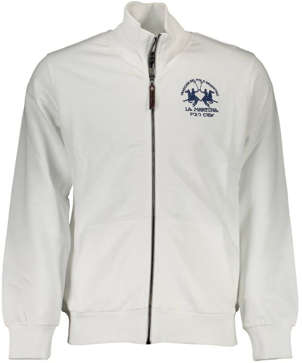 La Martina La Martina White Cotton Men Sweatshirt