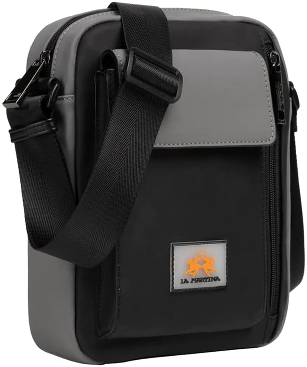 La Martina La Martina Black Polyethylene Crossbody Bag